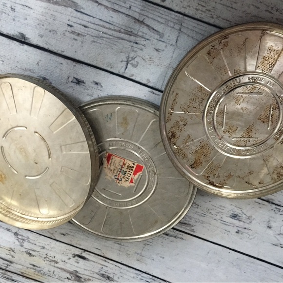 Vintage Silver Film Canisters - Picture 2 of 4